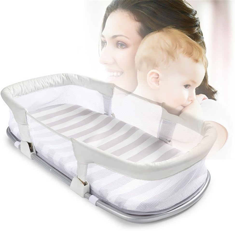 Lit Pliant De Voyage Pour Bebe Pliable Portable Sur Et Confortable Pour Lit De Bebe Pour Les Tout Petits Matelas Multifonctionnel De Couchage Amazon Fr Bebes Puericulture