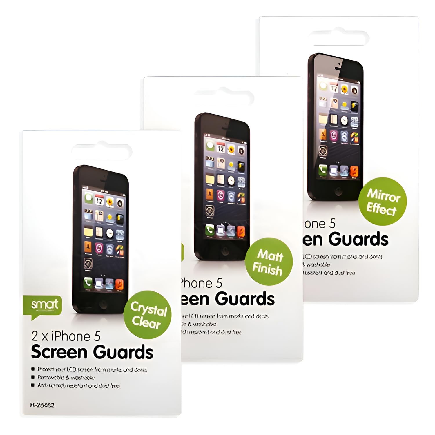 Stalwart H-28462 iPhone 5 Screen Guard (Pack of 2)