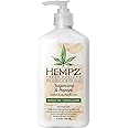 Hempz Herbal Body Moisturizer, Sugarcane & Papaya, 17 Ounce