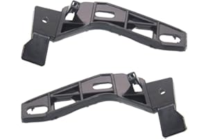 Evan Fischer Bumper Bracket Set of 2 Compatible with 2009-2014 Nissan Maxima Bumper Side Bracket Plastic Front, Driver and Passenger Side