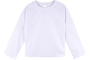 Gerber Unisex Baby Toddler UPF 50+ Long Sleeve Rashguard Swim Shirt