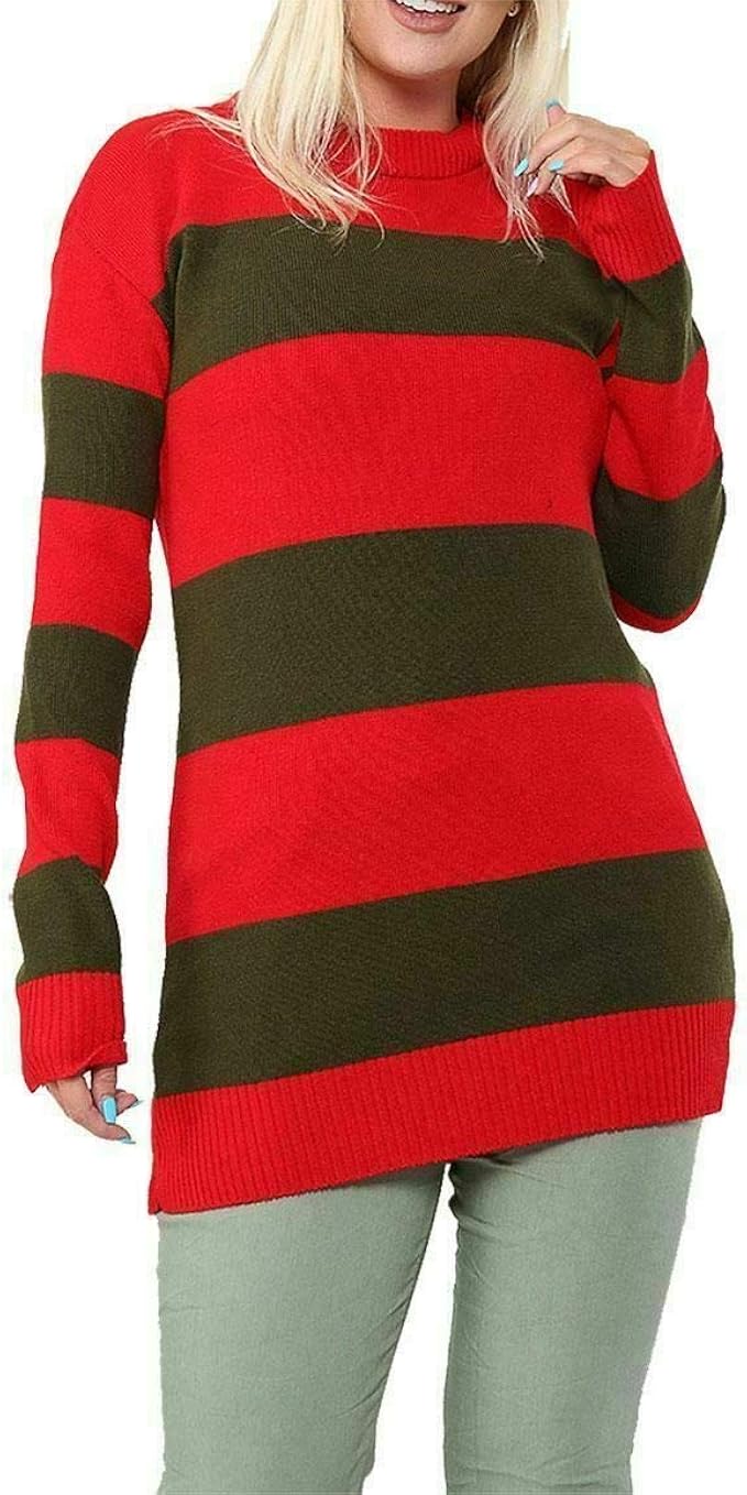 pullover rot gr�n