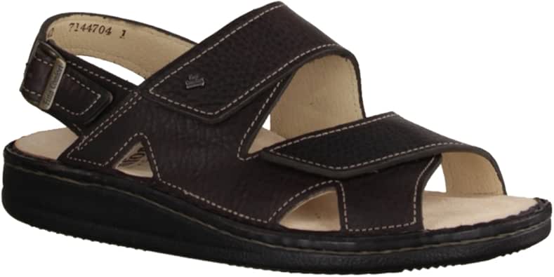 Mens Finn Comfort Toro Black Leather Soft Footbed - Happyfeet.Com