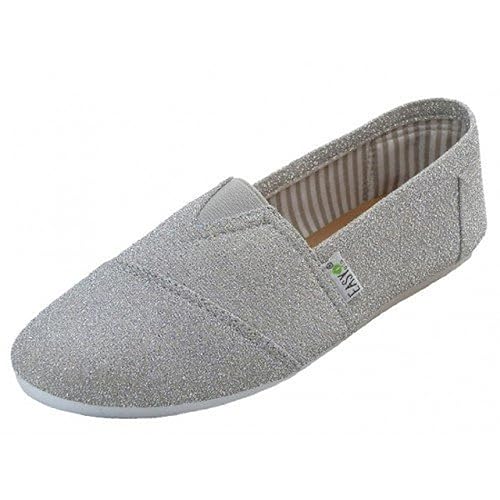 Buy Womens Canvas Slip on Shoes Flats 2 