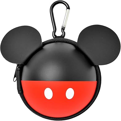 Amazon キーケース レディース かわいい ディズニー ミッキー ミニー Disney スマートキー 小銭入れ付き リール付き 4連 子供用 キッズ カラビナ シューズ バッグ
