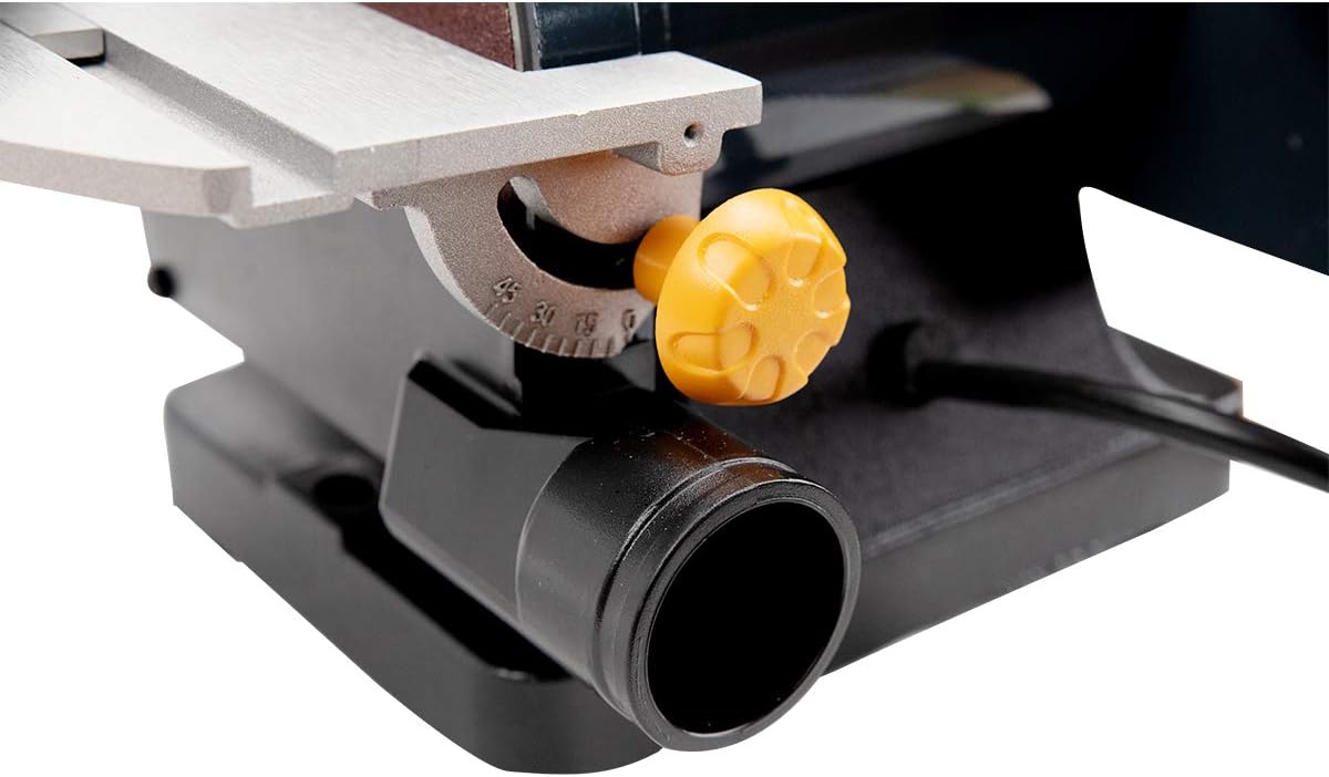 POWERTEC BD1502 Belt Disc Sander for Woodworking | 1 in. x 30 in. Belt Sander with 5 in. Sanding Disc - - 