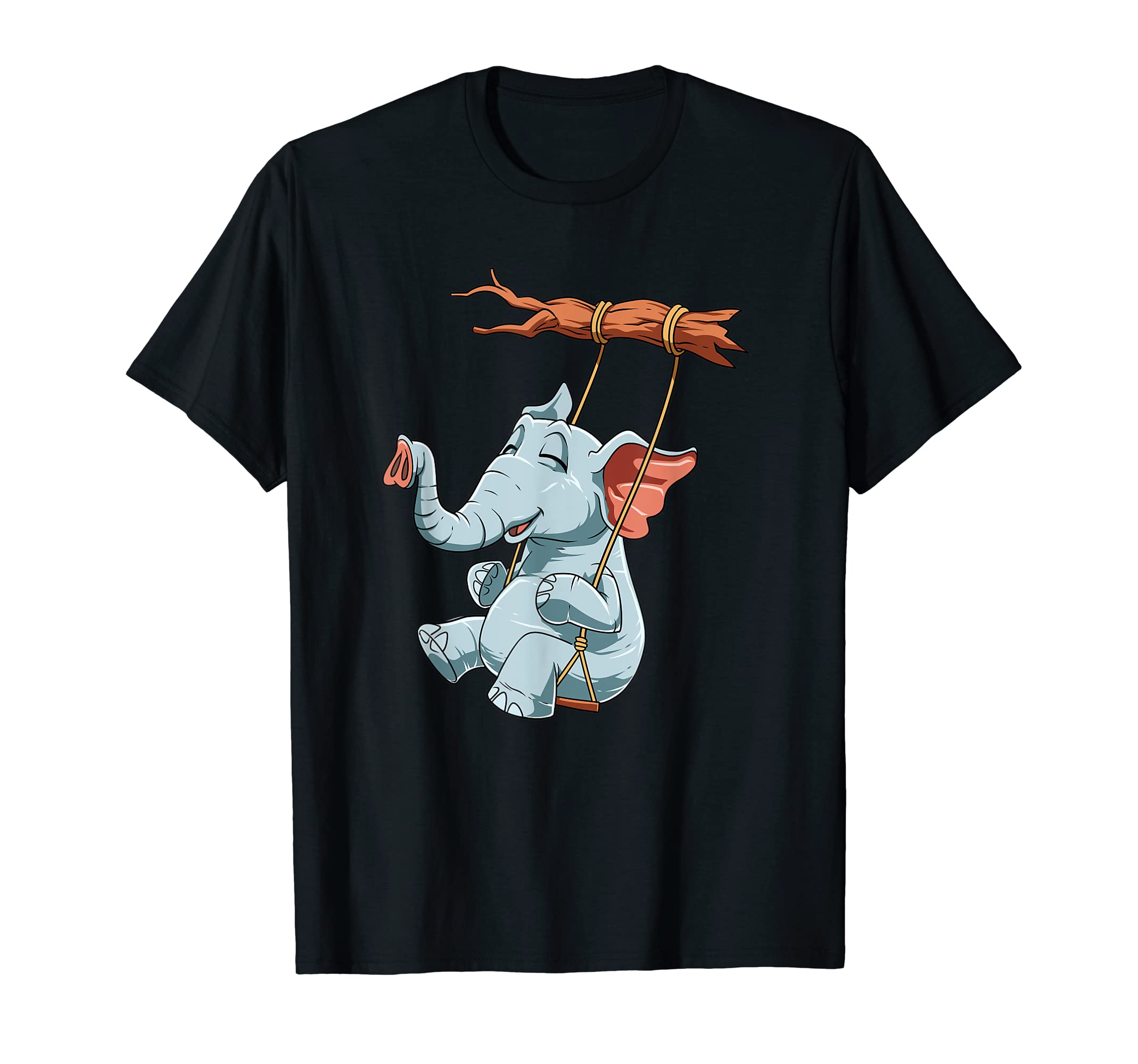 Funny elephant Swings for a Elephants lover T-Shirt
