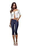 Hybrid & Company Women's Ultra Stretch Mid Rise