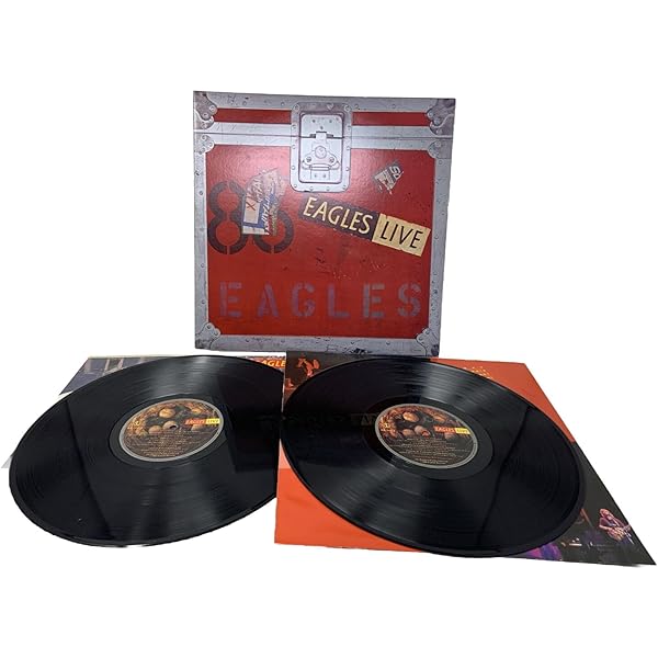 Eagles, various, Eagles - Eagles Live - Double LP Set with Large