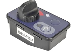 EZROAD Speed Control Knob Panel RD138-53513 Compatible with Kubota KX033-4 KX040-4 KX057-4 KX080-4 KX080-4S KX121-3S KX161-3S KX080-4S2 U35-4 U55 U55-4 U17-5 U45S Excavator 8 Pin Controller RD13853513