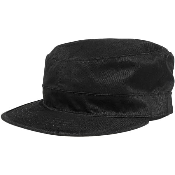 Amazon.com: Rothco Fatigue Cap, Black, X-Large: Military