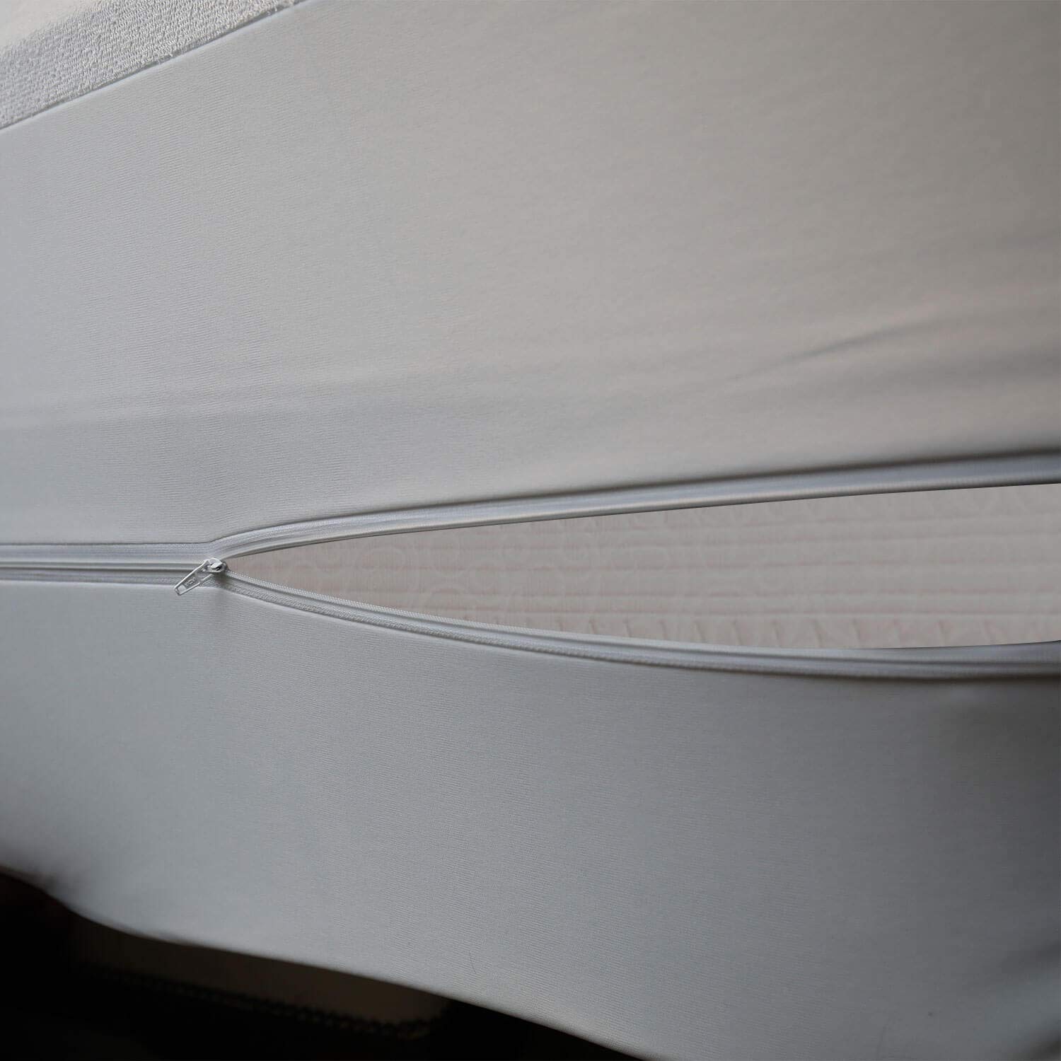 Kingnex Zippered Mattress Protector Bed Bug Proof Hypoallergenic Breathable 6 Side Fully Encased