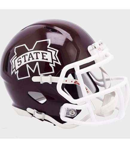 NCAA Arkansas Razorbacks Helmet Mini SpeedHelmet Replica Mini Speed Style, Team Colors, One Size : Sports & Outdoors