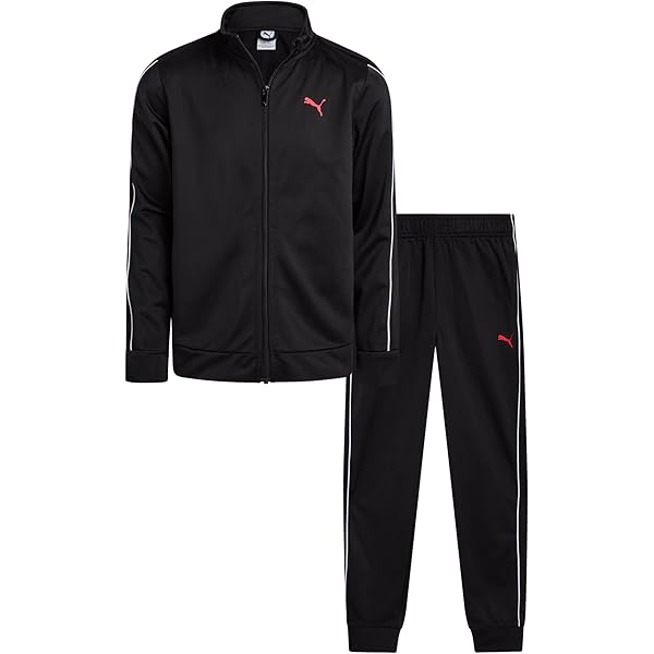 Amazon.com: Reebok Boys Tracksuit Set - 2 Piece Athletic Tricot