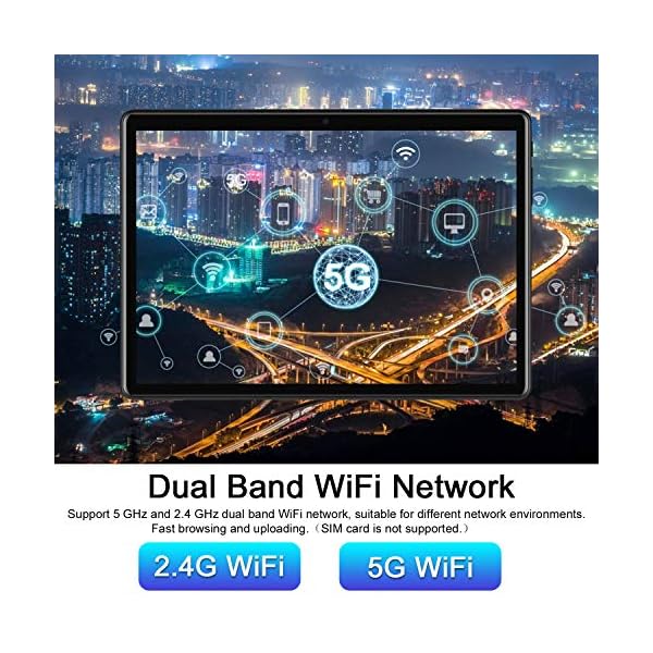 Tablet-10-Inch-5G-WiFi-Android-100-4-GB-RAM-64-GB-ROM128-GB-Quad-Core-16-Ghz-Google-GMS-Certified-Tablet-PC-with-Keyboard-Mouse-1280-x-800-HD-IPS-Screen-6000-mAh-Type-C-Bluetooth AOYODKG Tablet 10 Inch 5G WiFi, Android 10.0, 4 GB RAM, 64 GB ROM/128 GB, Quad-Core, 1.6 Ghz, GMS Certified, Tablet PC…