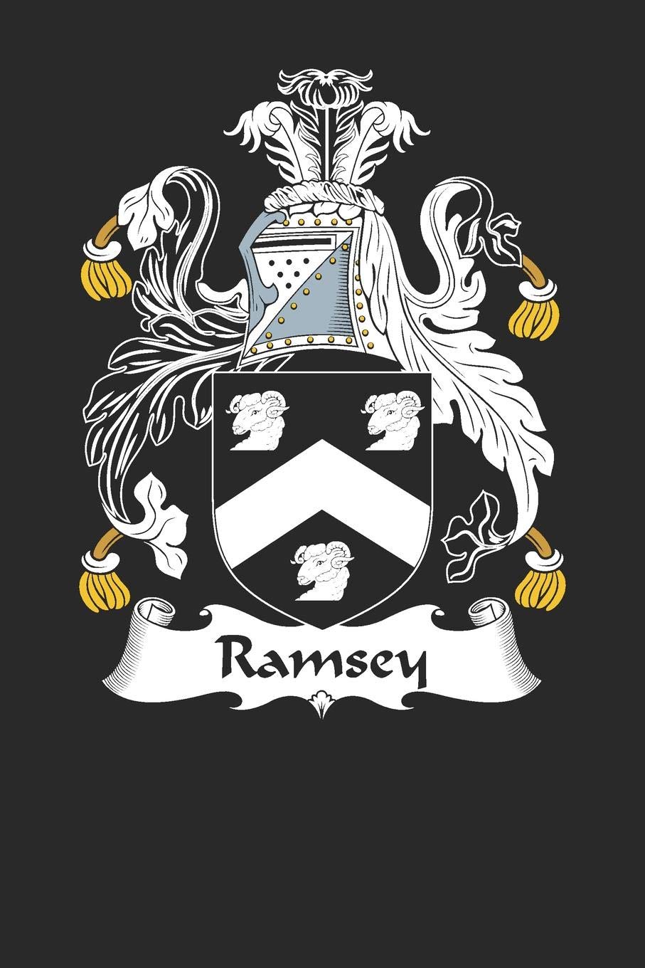 ramsey jewelry store on Amazon Com Ramsey Ramsey Coat Of Arms And Family Crest Notebook Journal 6 X 9 100 Pages 9781081082888 Family Ramsey Books