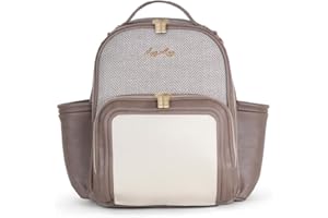 Itzy Ritzy Unisex Baby Mini Diaper Bag, Vanilla Latte-Plus