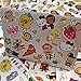 Naisidier Car Decals Vinyl's Bumper Stickers Graffiti Decals for Personalize Laptops, Skateboards, Luggage, Cars, Bumpers, Bikes, Bicycles - Random Sticker Pack (200pcs)