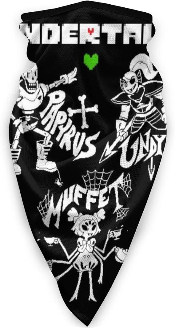 Undertale Characters Face Mask Bandanas For Dust, Outdoors