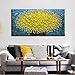 Desihum-Yellow Flowers Oil Painting Modern Floral Canvas Wall Art Hand Painted for Living Room Bedroom Dinning Room (24