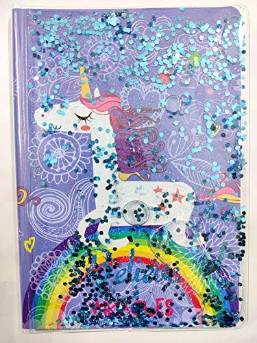 Paaroots Beautiful Cute Unicorn Shimmery Water Diary Notebook for Kids (Pack of 1) (Pages 100, Size: 21x15x2.5 cm) Paaroots Beautiful Cute Unicorn Shimmery Water Diary Notebook for Kids (Pack of 1) (Pages 100, Size: 21x15x2.5 cm)