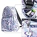 SWYIVY Lightweight 3D Unicorn School Backpack Shoulder Bag Bookbag for Girls