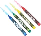 HENBRANDT 24 x Mini Kids Crayons Box 4 Assorted Colours 8 cm Non-Toxic view 3