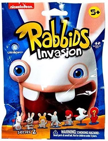 Rabbids Series 2 Rabbids Blind Bag (Styles Vary) Mini-Figure by Raving Rabbids Invasion