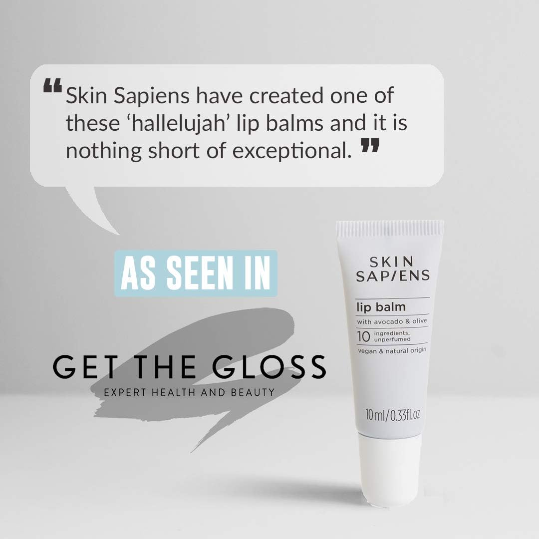 SKIN SAPIENS Nourish & Protect Lip Balm with Avocado & Olive, 100% Natural Ecocert Cosmos - Image 5