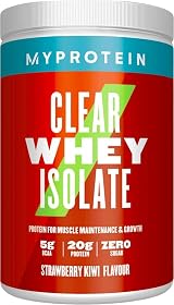 Myprotein Clear Whey Isolate Protein Powder Strawberry Kiwi 500g 20 Servings