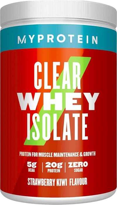 Myprotein Clear Whey Isolate Protein Powder Strawberry Kiwi 500g 20 Servings