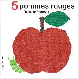 5 pommes rouges