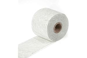 ROADTOFREE Fiberglass Chopped Strand Mat, 1.5 oz,Fiberglass Repair kit,Easy to Use，Strong Glass Fiber for Structural Reinforcement (4 inch,5 Yards)