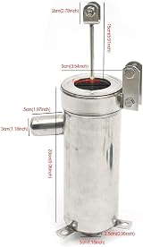 ZNWEATCZ Handheld Well Pump Stainless Steel 10m Depth Hand Shake Suction Water view 3