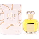 Lattafa Sutoor – Floral, Musky, Woody, Amber – Eau de Parfum Spray Long-Lasting Fragrance for Women, 3.40 Ounce / 100 ml