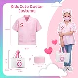 MELAND Doctors Set for Kids 24pc Vet Doctor Kit with Dress Up Costume view 8