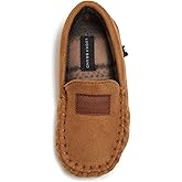 Lucky Brand Boy's Micro-Suede Moccasin Loafer Slippers