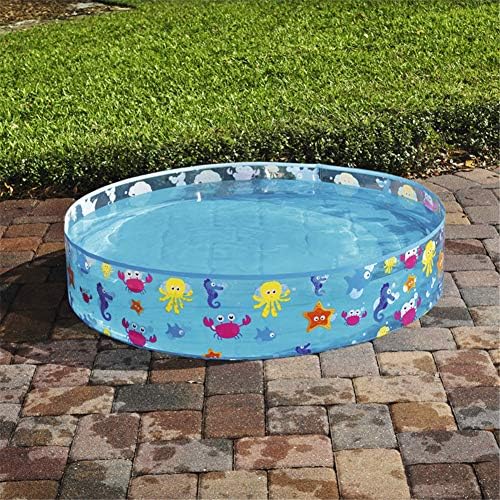 YAXuan Round Pool No Air Pump Pool Baby Hard Rubber Plastic Pool Children Bath Swimming Pool 12225 cm