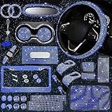 JINGSEN 25PCS Bling Car Parts Set,Bling Car Parts