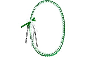 FFNMU Graduation Leis 2025 Graduation Necklace Class of 2025 Ribbon Leis for Graduations Braided Graduations Lei Accessories For High School College Party Supplies DIY Decor Gown Grad Lei