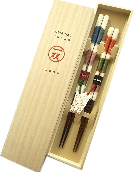 Amazon 一双 遊心 ゆうしん 夫婦箸 桐箱入り 日本製 箸 オンライン通販