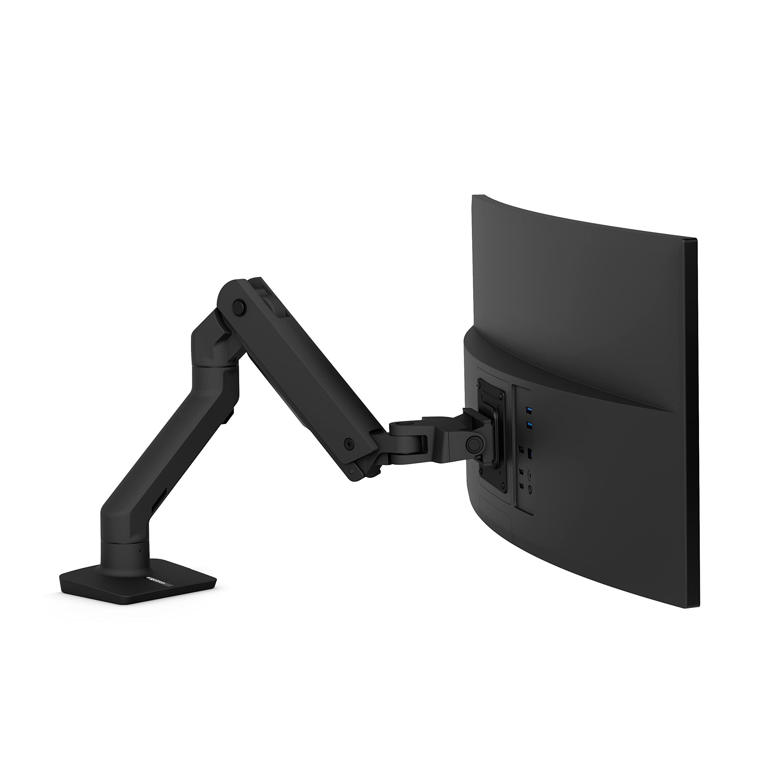 ERGOTRON エルゴトロン HX モニターアーム デスクマウント マットブラック 49インチ(9.1~19.1kg)まで VESA規格対応 45-475-224商品画像