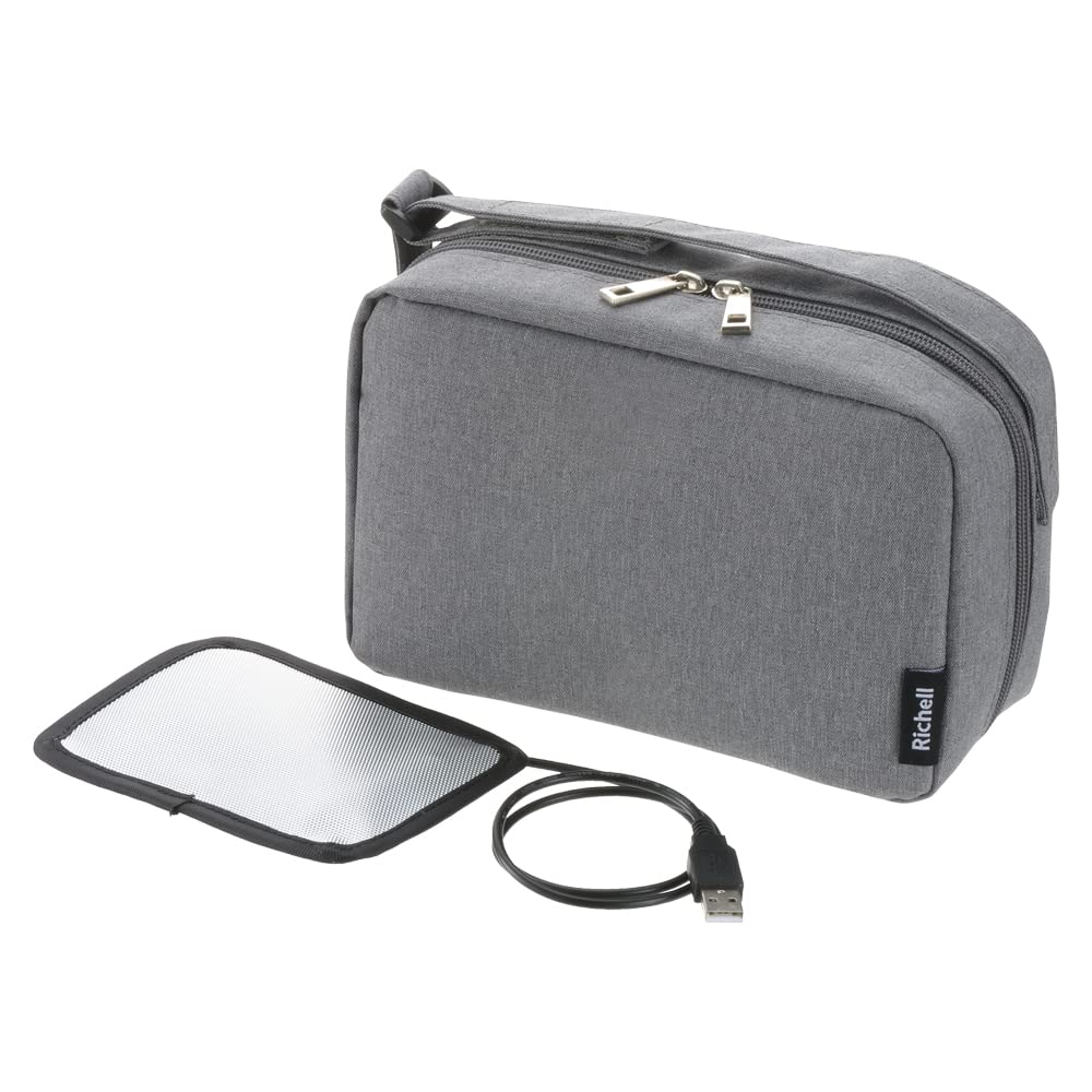 リッチェル おでかけおしりふきウォーマー グレー商品画像