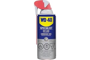 WD-40 Specialist Dirt & Dust Resistant Dry Lube with Permanent Straw, 283g | inhibits Corrosion and Reduces Friction and wear