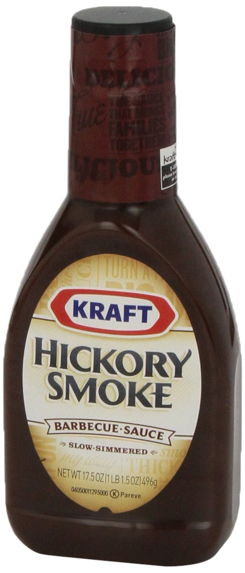Kraft hickory smoke barbecue sauce (021000038725)