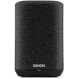 Denon Home 150 Wireless Speaker (2020 Model), HEOS Built-in, Alexa Built-in, AirPlay 2, and Bluetooth, Compact Design, Black