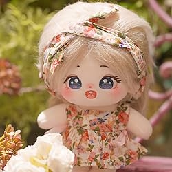 niannyyhouse 20cm Plush Doll Girl Humanoid Stuffed
