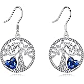 Mountain Dangle Earrings for Women 925 Sterling Silver Drop Earrings Jewelry Gifts