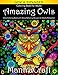 Coloring Book for Adults: Amazing Owls: Owls Coloring Book with Stress Relieving Designs for Adults Relaxation: (MantraCraft Coloring Books) by MantraCraft, Mantra Craft Coloring Books