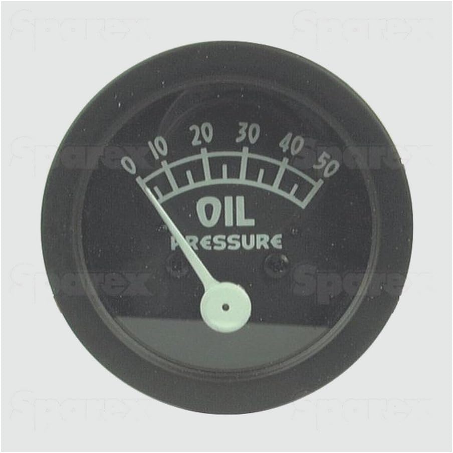 Sparex, S.61063 Gauge, Oil Pressure, 050 Psi, 9n9273a for Ford 2N, 8N, 9N